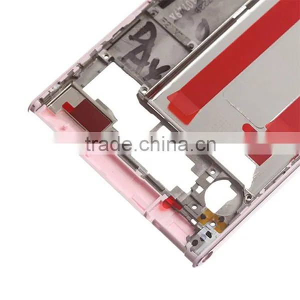 Wholesale Original Genuine Front Housing Middle Plate For Huawei Ascend P6 - Pink photo-5