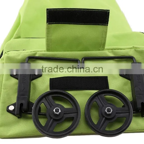 Wholesale Cheap Shoulder Handled Portable Pooh Vegetable Shopping Trolley Bag photo-4