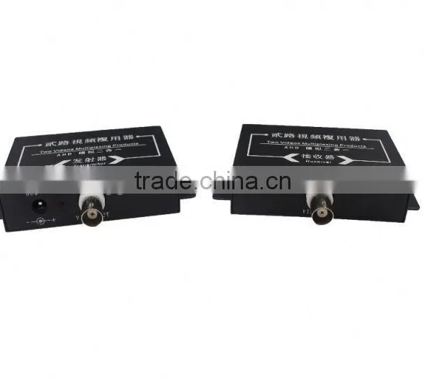 Wholesale High Concentric Cable 2ch Video Transmitter With 1 Coaxial Cable Receiver 1 Input to 2 Output photo-3