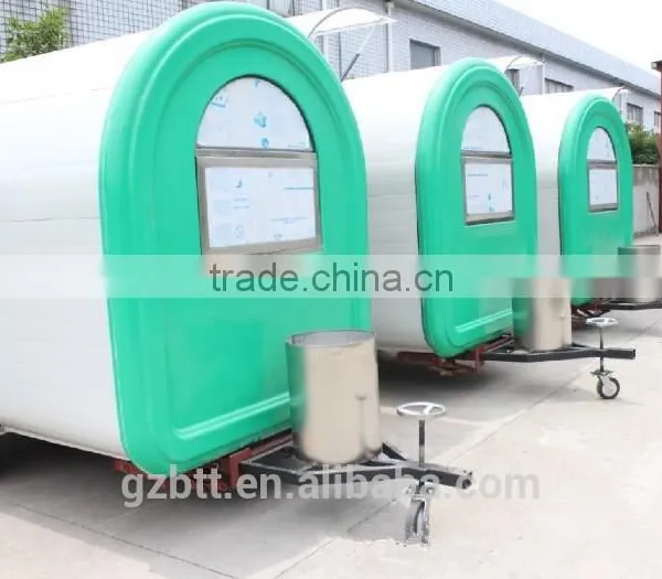Multicolors Mobile Street Food Vending Cart/movable Kiosk/vending Trailer for Sale photo-4