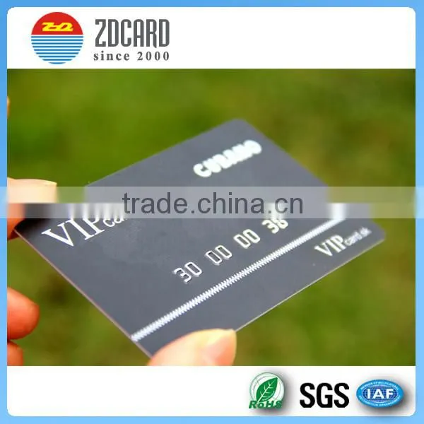 Plastic PVC Membership Discount Vip Card