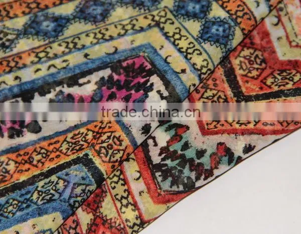 2015 New 100%POLY 75D Printed Chiffion photo-2
