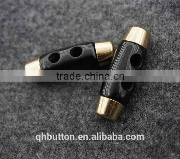 FASHION METAL RESIN HORN Shank Button photo-4