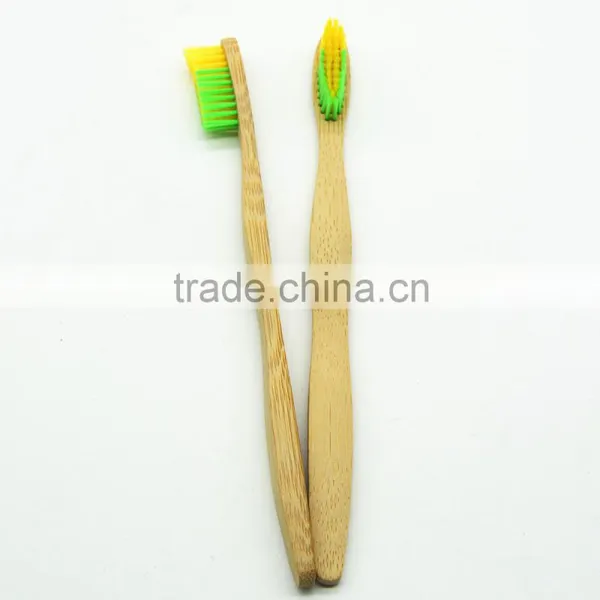Manufacturers Wholesale 2016 New Bamboo Toothbrushe E10 Nylon Brush Wire Manual Toothbrush photo-3