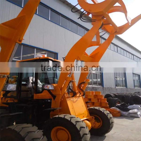 Forest Log Loader Trailer With Grapple for Sale photo-6