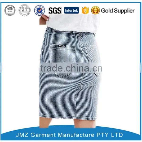 Lastest Design Oem Denim Wash Denim Dress/jean Skirt photo-2