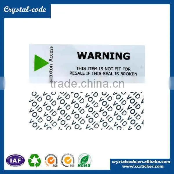 Tamper Proof Anti-theft Adhesive Seal Security Void Sticker photo-6