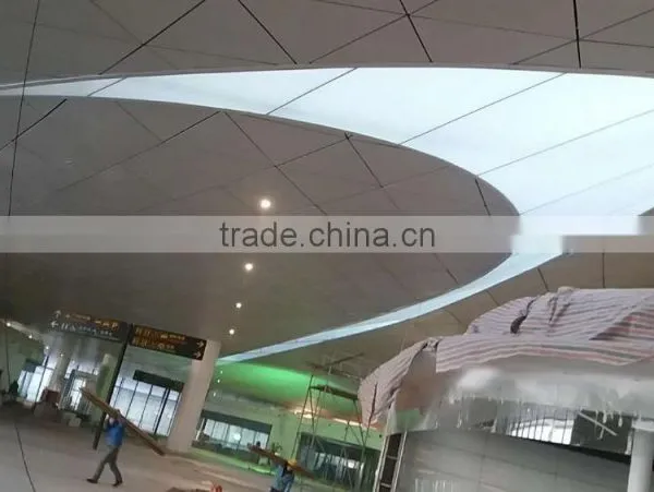 Energy-efficient & Fire-proofing PTFE- Coated Tension Fabric Architecture Ceiling for Airport Skylight photo-3