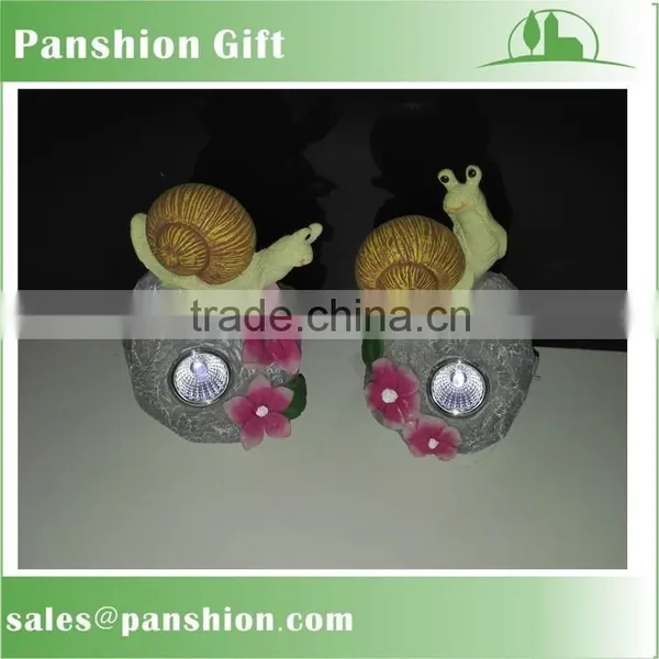 Decorative Garden Animal Shape Resin Craft With Solar Light photo-2