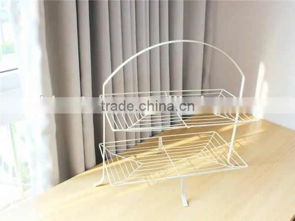 Two Tier Square Cake Stand,cheap Cake Stand for Party