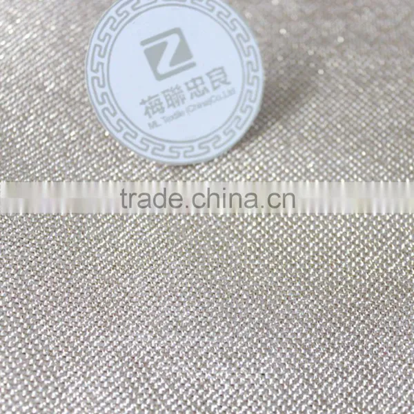 Viscose Fabric Viscose Poly Golden Fabric New Fashion Fabric 2016 for Women's Apparel Shinny Fabric for Girls Party Dresses