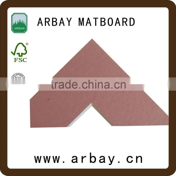 Pink Color Matboard With Window Frame Picture Mdf Photo Frame Backboard Wall Hanging Photo Frame White photo-4