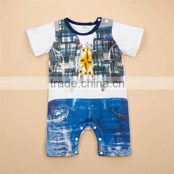 Short Sleeve Factory Price Children Clothing 2016 New Fashion Baby Girls Clothes photo-3