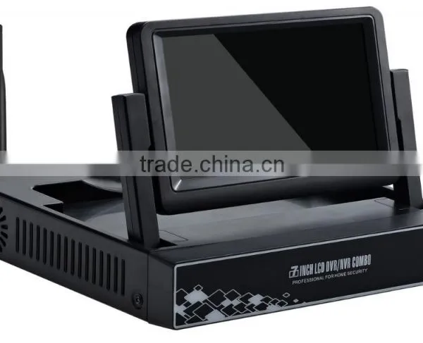 1.3MP IP Camera 4ch Wifi All-in One NVR 7 Inch Monitor Wireless Nvr Kit photo-3