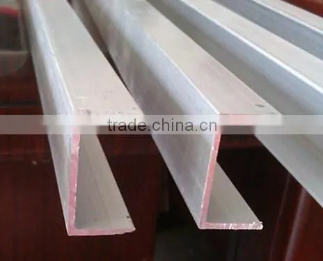 Mill Finish Extruded Channel Aluminum C Channel Profiles photo-2
