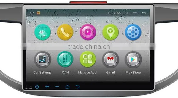 Car DVD Navigation System For HONDA CRV 2013 Touch Screen 2 Din Auto Car Audio Radio Player WITH DVR OBD DTV photo-3