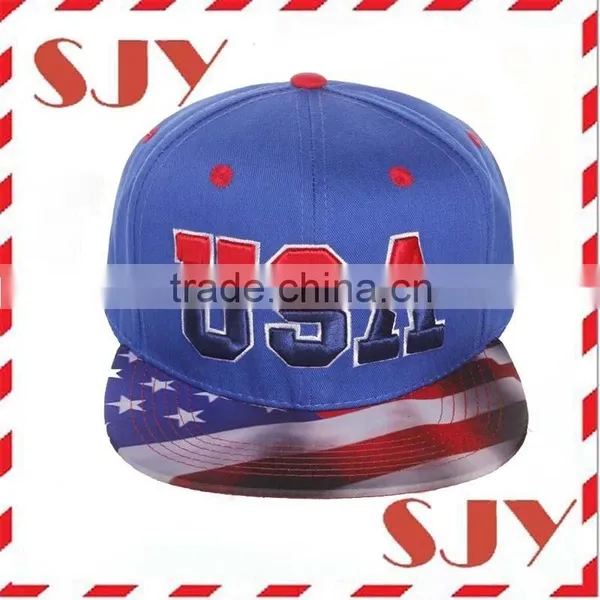 New Arrival Custom Flat Brim Embroidery Snapback Cap/Hat photo-4