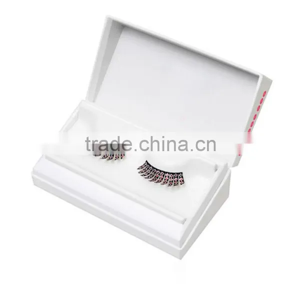 Luxury Custom Book Shape False Eyelash Packaging Box photo-3