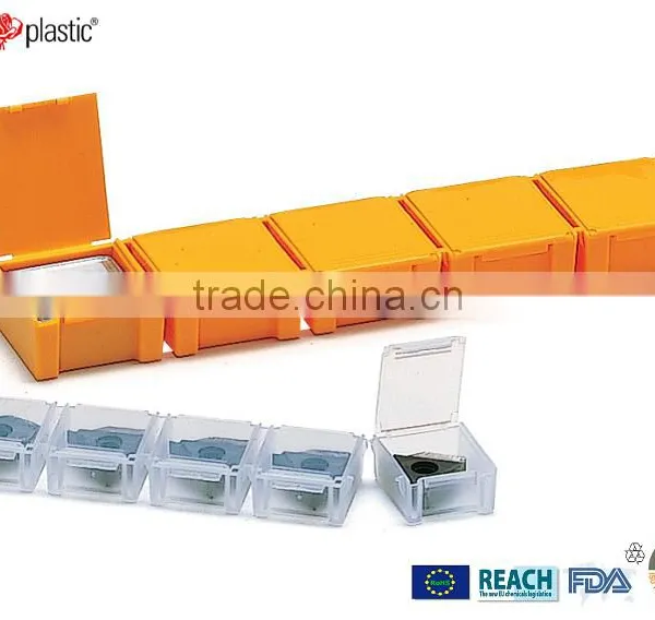 ABS Plastic Insert Split Packaging Box for Carbide Inserts ISB
