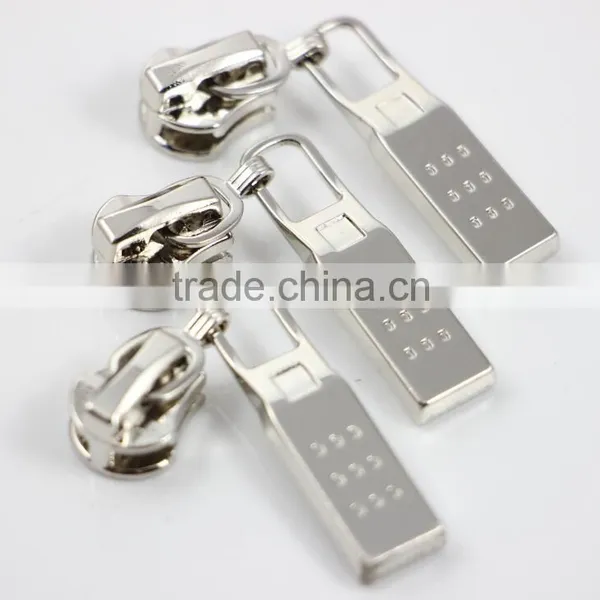Technical Fashion Glossy Metal Zipper Slider Wholesale OEM Zipper Slider photo-5