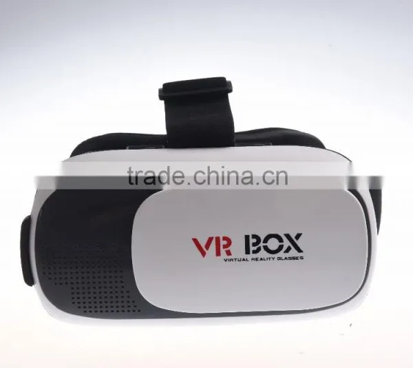 2016 VR BOX 2.0 Virtual Reality Glasses 3D VR Smart Helmet With Bluetooth Remote Controller