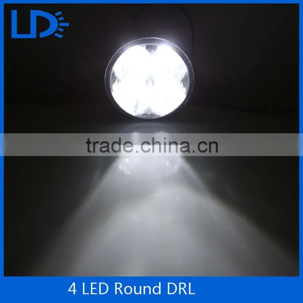 Motercycle DRL LED Truck Backup Light Waterproof Universal Auto Round Reversing Lamp photo-6