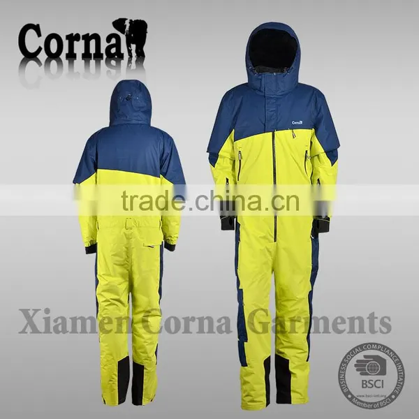 Winter Windproof 4000mm Breathable Jum Psuit Jumpsuit Pattern With High Quality photo-2