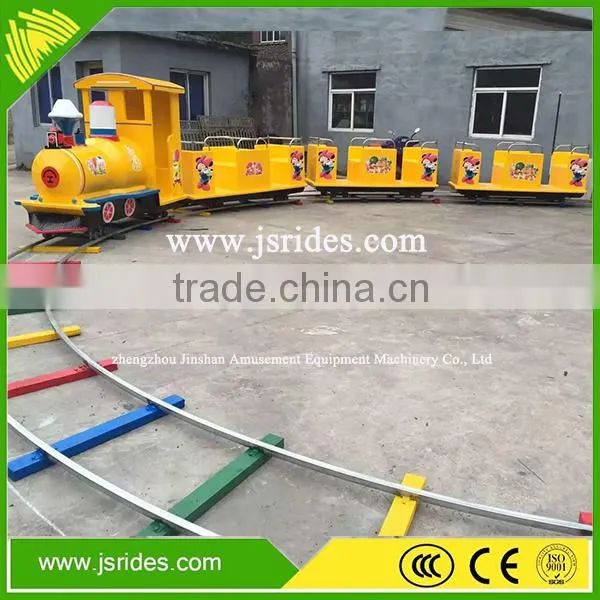 2013 Indoor Outdoor Playground Amusement Park Kids Rides Track Train Rides Kids Small Train With Track photo-3
