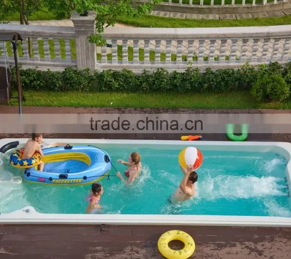 Australia Outdoor Massage Spa Tub Endless Swimming Pool Spa photo-2