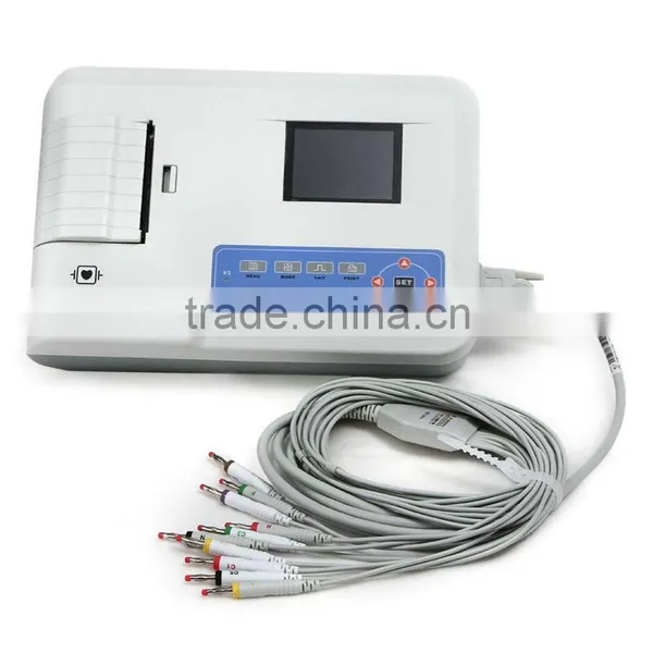 Portable Digital ECG/EKG Machine Price With CE Certificate (EKG-903BS) photo-6