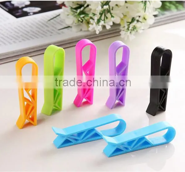 Creative Trash Can Clip Bag Clamp Antiskid Plastic Garbage Clip photo-3