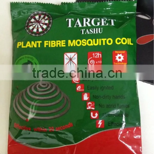 130mm 140mm Eco-friendly Plant Fiber Mosquito Repellent Coil