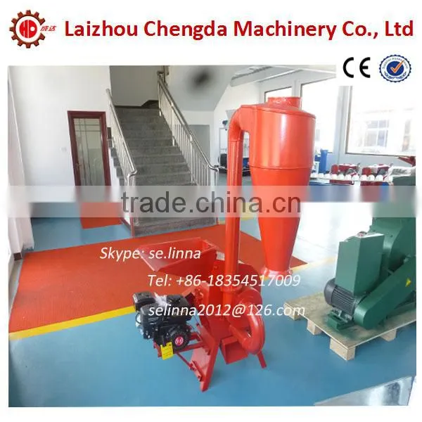 7.5hp CF198A Gasoline Engine Hammer Mill for Wood Chips/stalk/straw photo-2