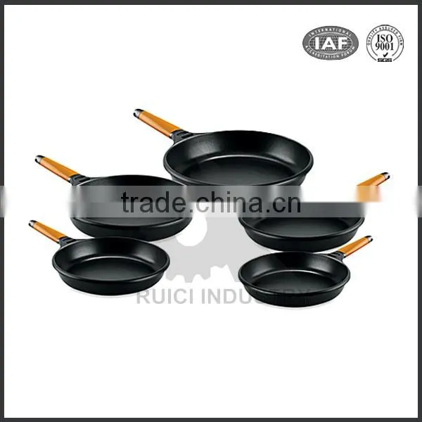 Sand Casting Oem Dalian Cast Iron Fry Pan With Removable Handle photo-2