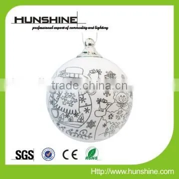Decorating Christmas Balls Big
