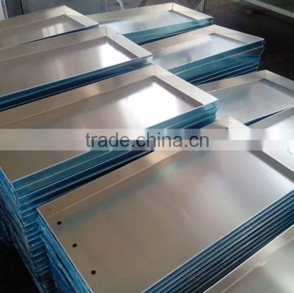 Anodized Aluminum Tray Without Cover in Application of Seafood Fast Chilled Processing photo-2
