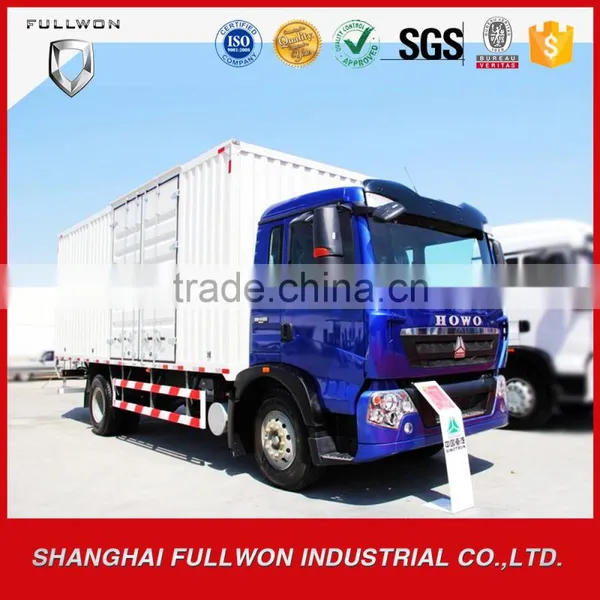 SINOTRUK T5G 140HP Euro3 4X2 8Ton -10Ton MAN Diesel Cargo Van Truck photo-2