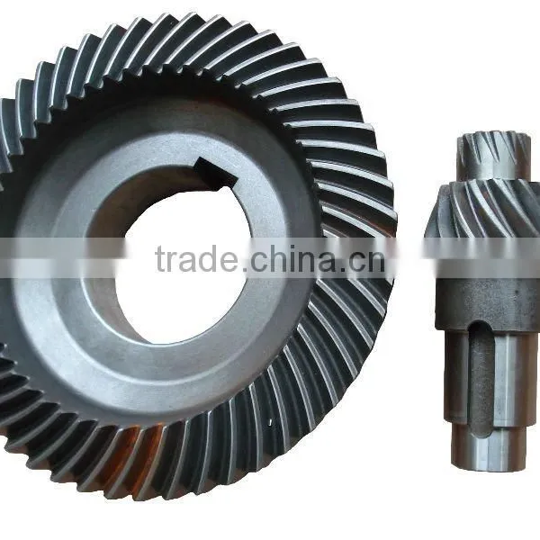 High Quality Agricultural Gearbox Bevel Gear for Tractor Front Axle