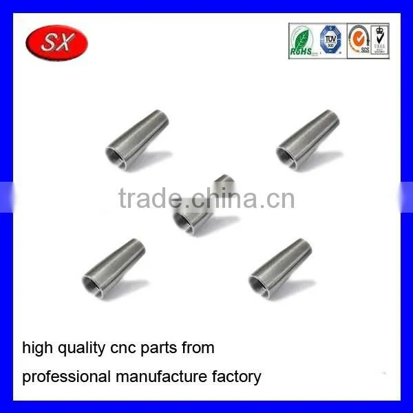 Customized Metal CNC Turned Parts Electronic Cigarette Parts Stainless Steel Adaptor Parts Cigarette Holder photo-4