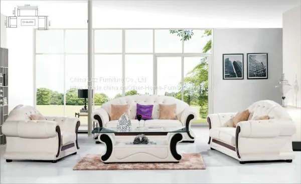 2017 New Design Sofa Classic Leather Sofa photo-3