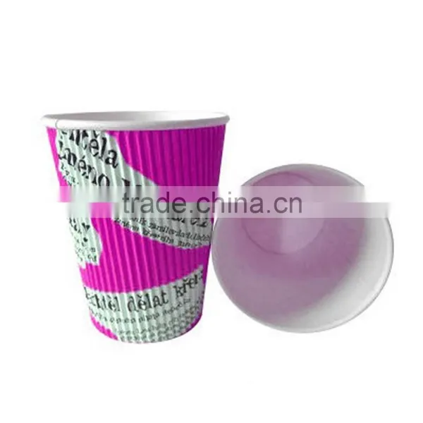 Doubled-walled Kraft Paper Material Insulated Disposable Coffee Cups photo-6