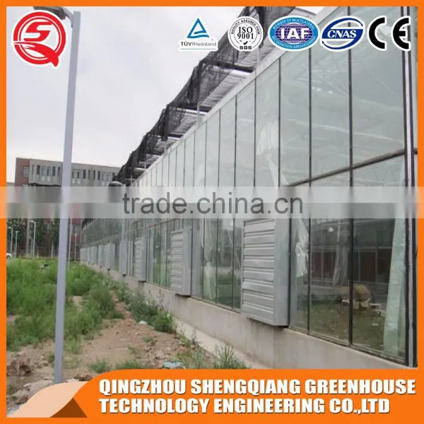 China Multi-span Glass Greenhouse Hydroponic Systems for Agriculture photo-4