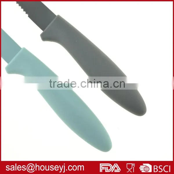 4 Pcs Non Stick Steak Knife Set Color Steak Knives photo-4