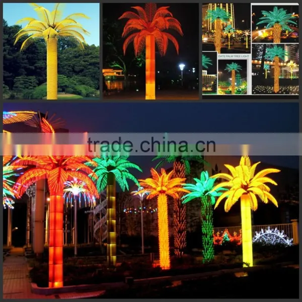 Ws15062502 Decoration Fake Artificial LED Light Palm Tree photo-2