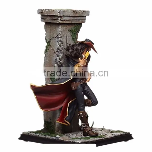 Hot LOL League of Legends Game Figure Twisted Fate Statue photo-2