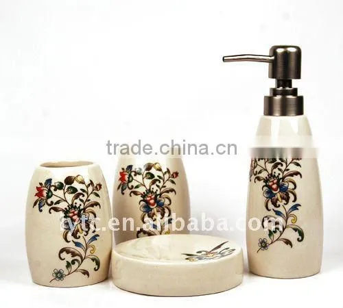 4pcs Ceramic Bath Room Accessory photo-2