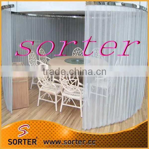 New Design Metal Chain Mail Curtain for Restaurant Partition photo-4