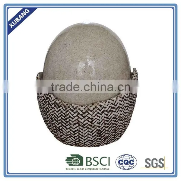 Marble Sphere Water Fountain Sale Nature Rocky Outdoor Fountain