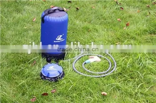 Convenient Foot Regulated Noon-gravity PVC Pressure Shower, New Arrival photo-2