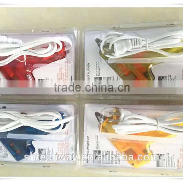 New Design Transparent Home Use Hot Melt Glue Gun 10w photo-3